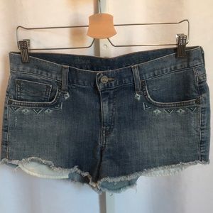 Vans Jean short shorts vintage mini 💙🤩💋